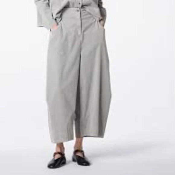 Oska Pants - Oska Grey Parachute Pants